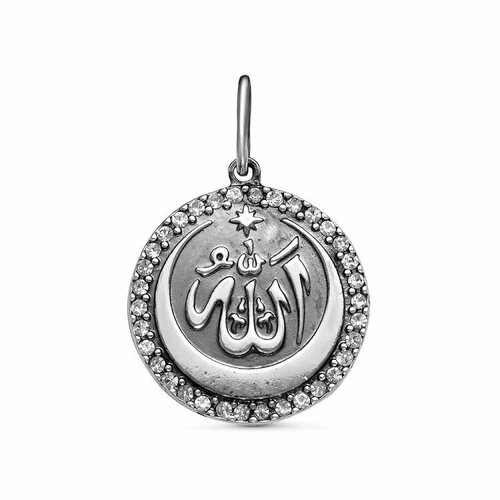 Подвеска Красная Пресня, серебристый мусульманская подвеска аллах серебряная 40132060