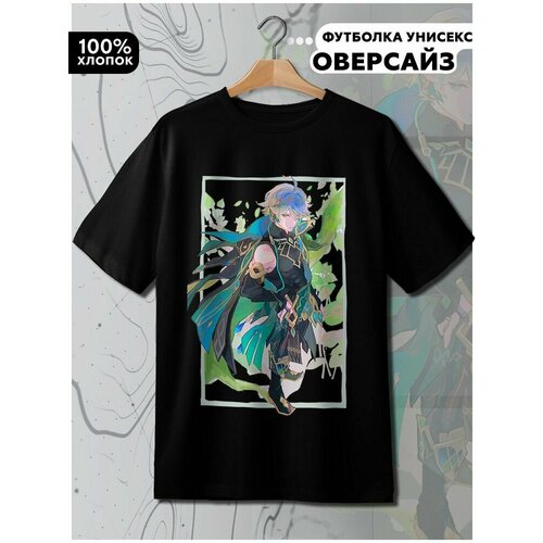 фото Футболка hypnotica, размер l, черный