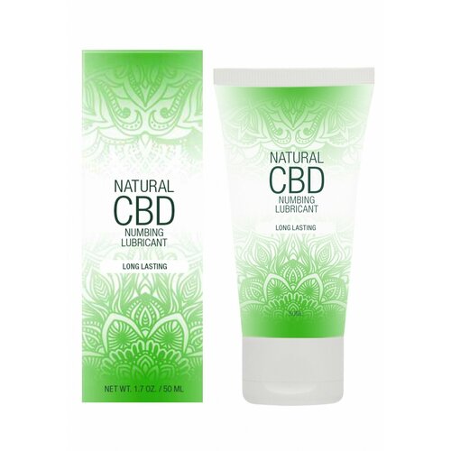 Лубрикант пролонгатор Numbing Natural CBD 50 мл. массажное масло с каннабидиолом natural cbd 50 мл