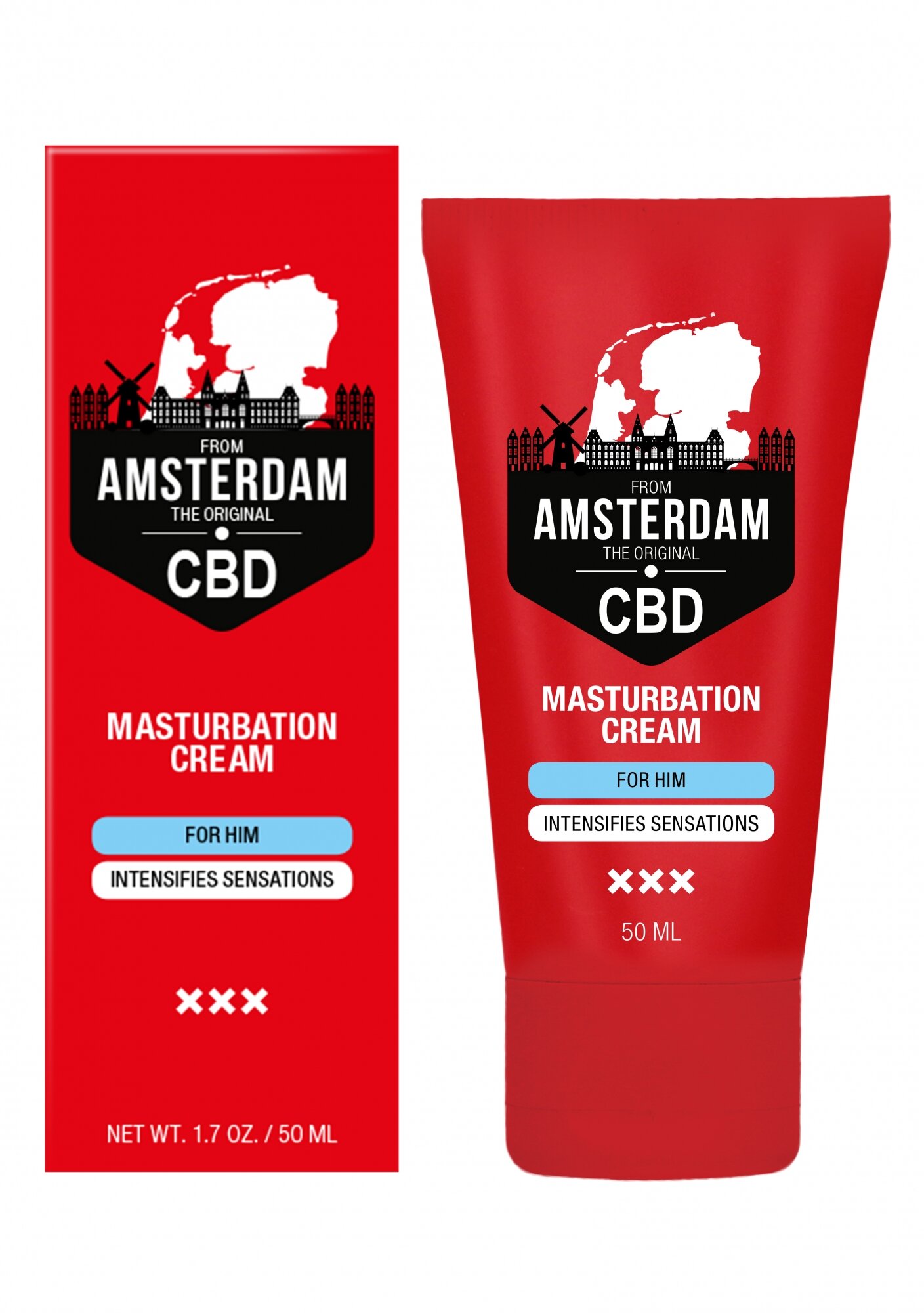 Крем для мастурбации для Него CBD from Amsterdam - 50 ml, шт