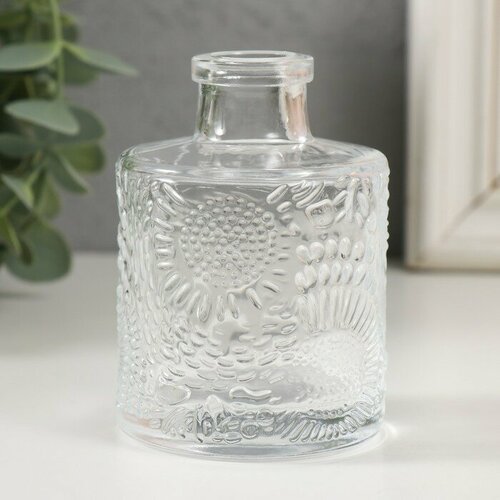 Диффузор для эфирных масел Подсолнух 100 мл прозрачный 6х6х85 см 666₽