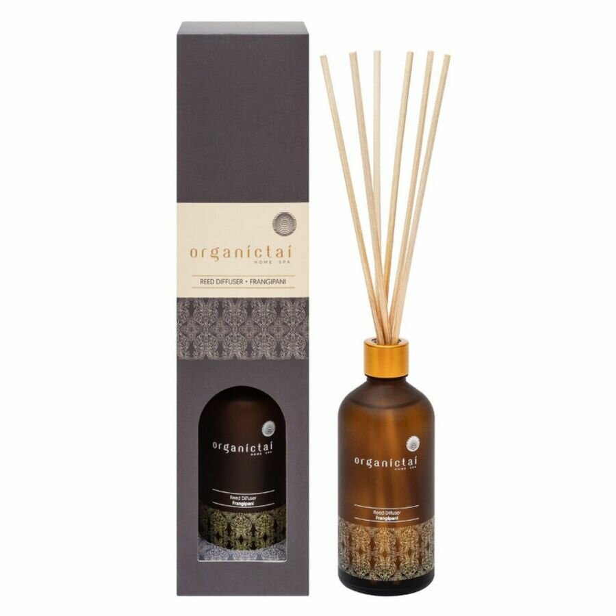фото OrganicTai Ароматический диффузор "Франжипани", 100 мл