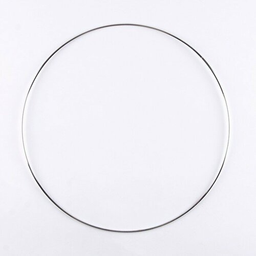 Набор колец для творчества и декора КНР нержавеющая сталь, 4 шт, D 19 см, толщина 0,28 см