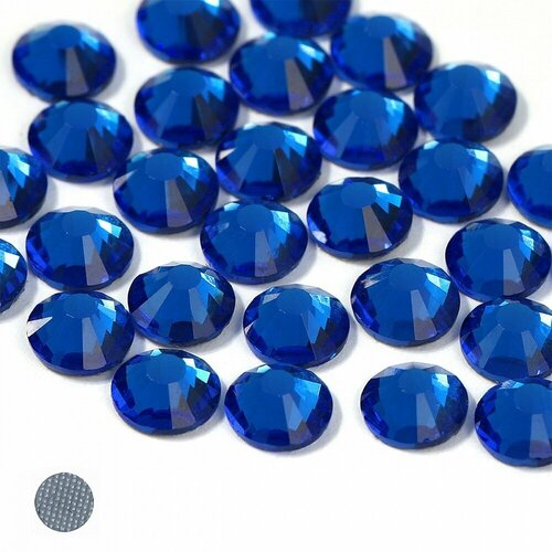 Стразы термоклеевые Magic 4 Hobby SS10, 2,7-2,9 мм, цвет Capri blue, 1440 шт (MXS10.107.1440)