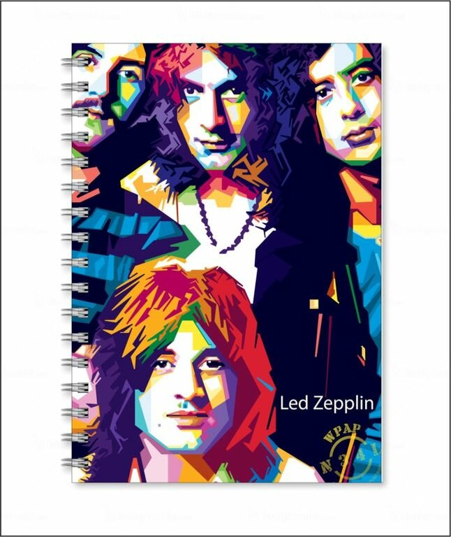 Тетрадь Led Zeppelin, Лед Зеппелин №2, А6