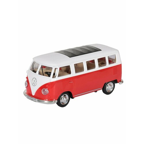 Модель машины - Volkswagen T1 1:30 (16см), с инерционным механизмом