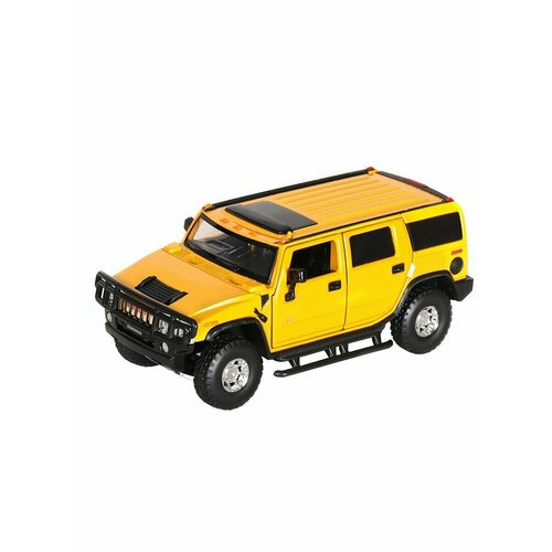 Модель машины Hummer H2 1:32 (15см) со световыми и звуковыми эффектами масштабная металлическая моделька hummer h3 1 43