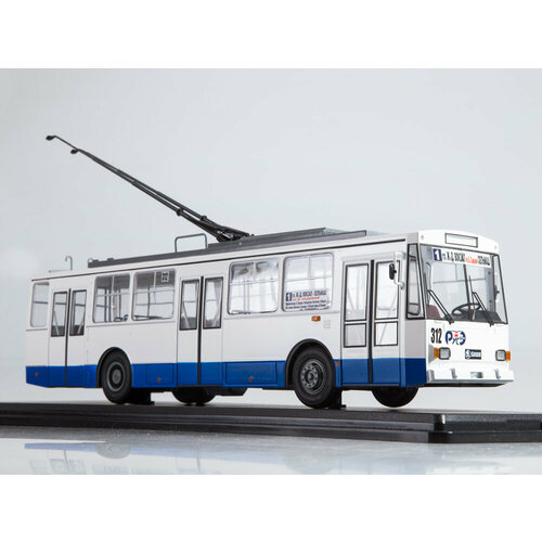 Масштабная модель Троллейбус Skoda-14TR (Ростов-на-Дону) троллейбус skoda 9tr сборная модель