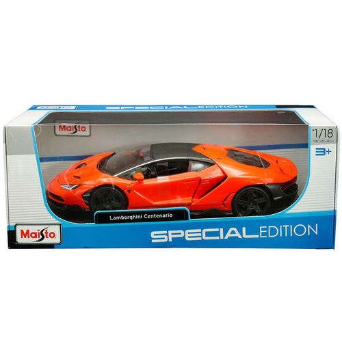 Машинка Maisto - Lamborghini Centenario Orange 1:18 31386