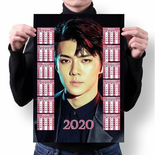 Календарь настенный на 2020 год EXO №85, А4