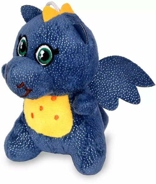 Мягкая игрушка Дракон Драйк синий 11 см 4590-1 ТМ Коробейники