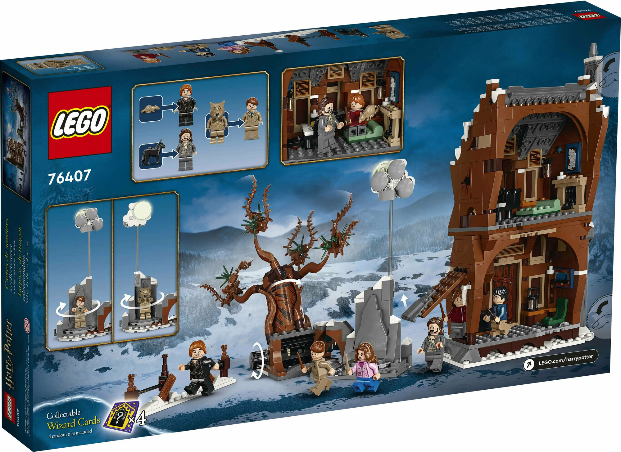 Конструктор LEGO Harry Potter The Shrieking Shack & Whomping Willow 76407