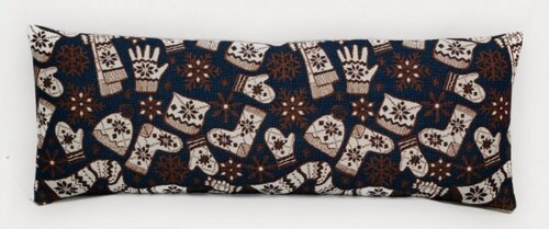 Изображение товара Наволочка Декоративная Гобеленовая 32х65 "Снежинка Зимние аксессуары СФ"