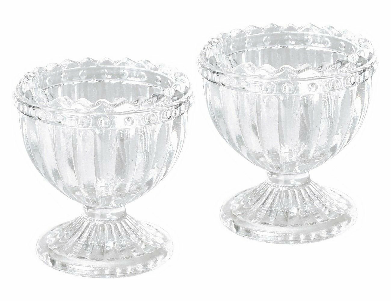 фото Подставки для яиц RAFFIN, стекло, 6 см, 2 шт, Koopman International HC7430200