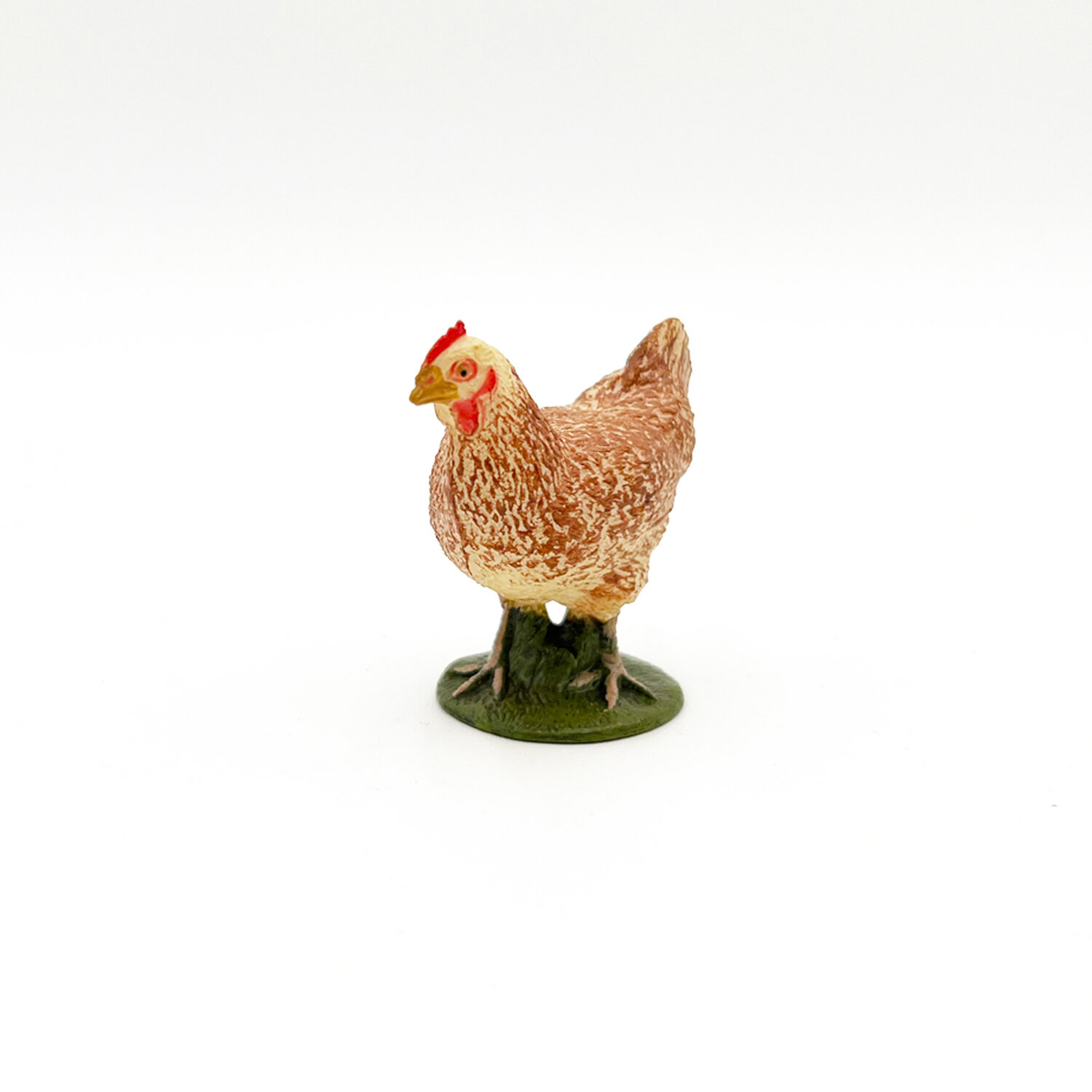 фото Фигурка Курица (цвета: коричневый, белый)