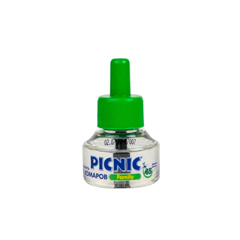 Фумигатор + жидкость Picnic Family от комаров с растительным экстрактом