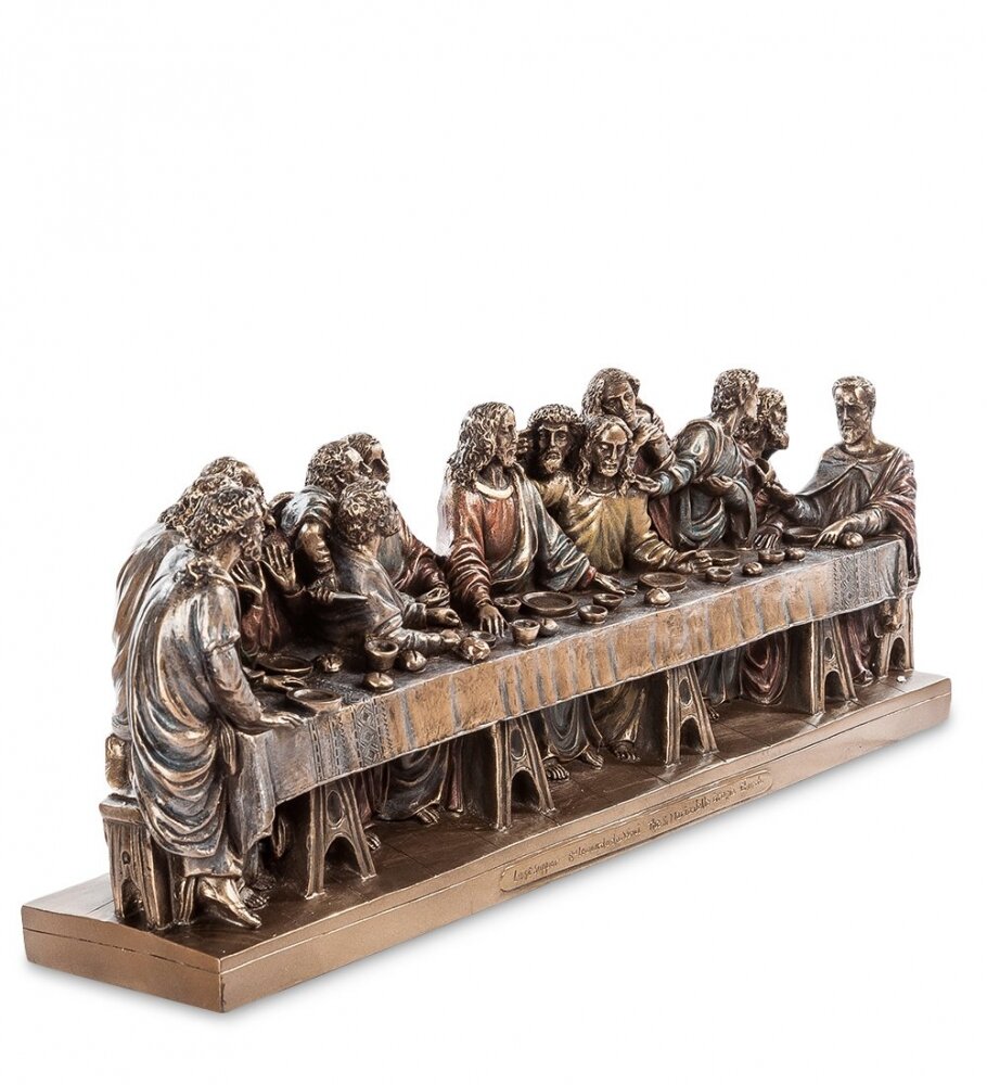 фото Статуэтка композиция Veronese "Тайна вечеря" (bronze) WS-412