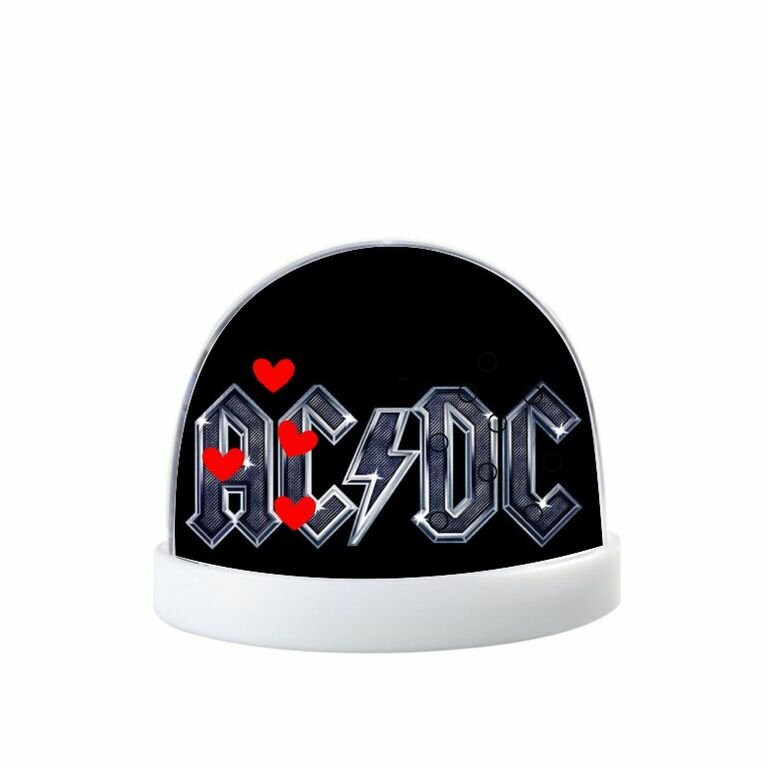 Водяной шар AC/DC Эй-си/ди-си №1 Искусственный снег