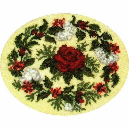 Rose of Joy - Розы радости #37701 MCG Textiles Набор - ковровая техника 91 x 76 см