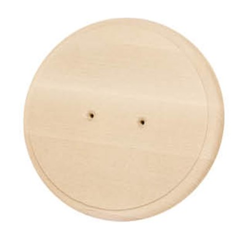 Накладка деревянная под изделие подвесное круглая диаметр 140 мм, береза TDM SQ1821-0430, цена за 1 штуку