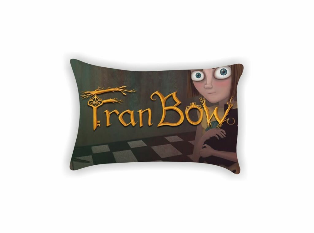 Подушка Фрэн Боу, Fran Bow №20, Картинка с одной стороны