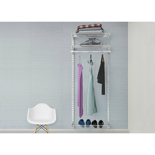 Утонченная и вместительная гардеробная система