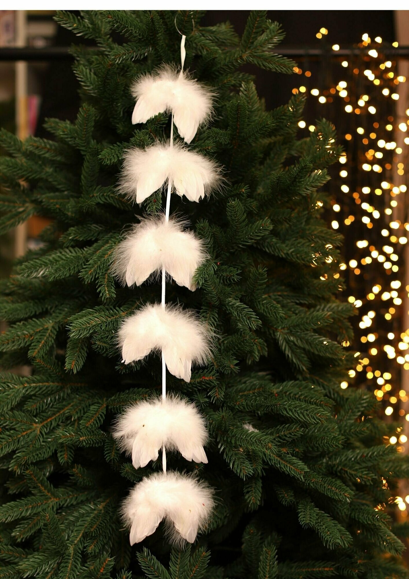 Рождественские декорации (Крылья ангела) 53 см