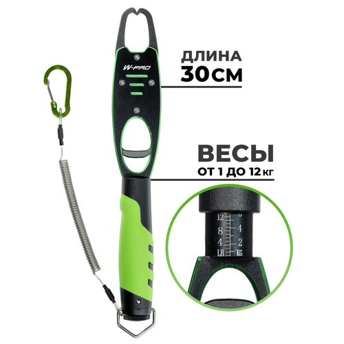 фото Захват челюстной wonder w-pro lip grip с весами, длина 29см