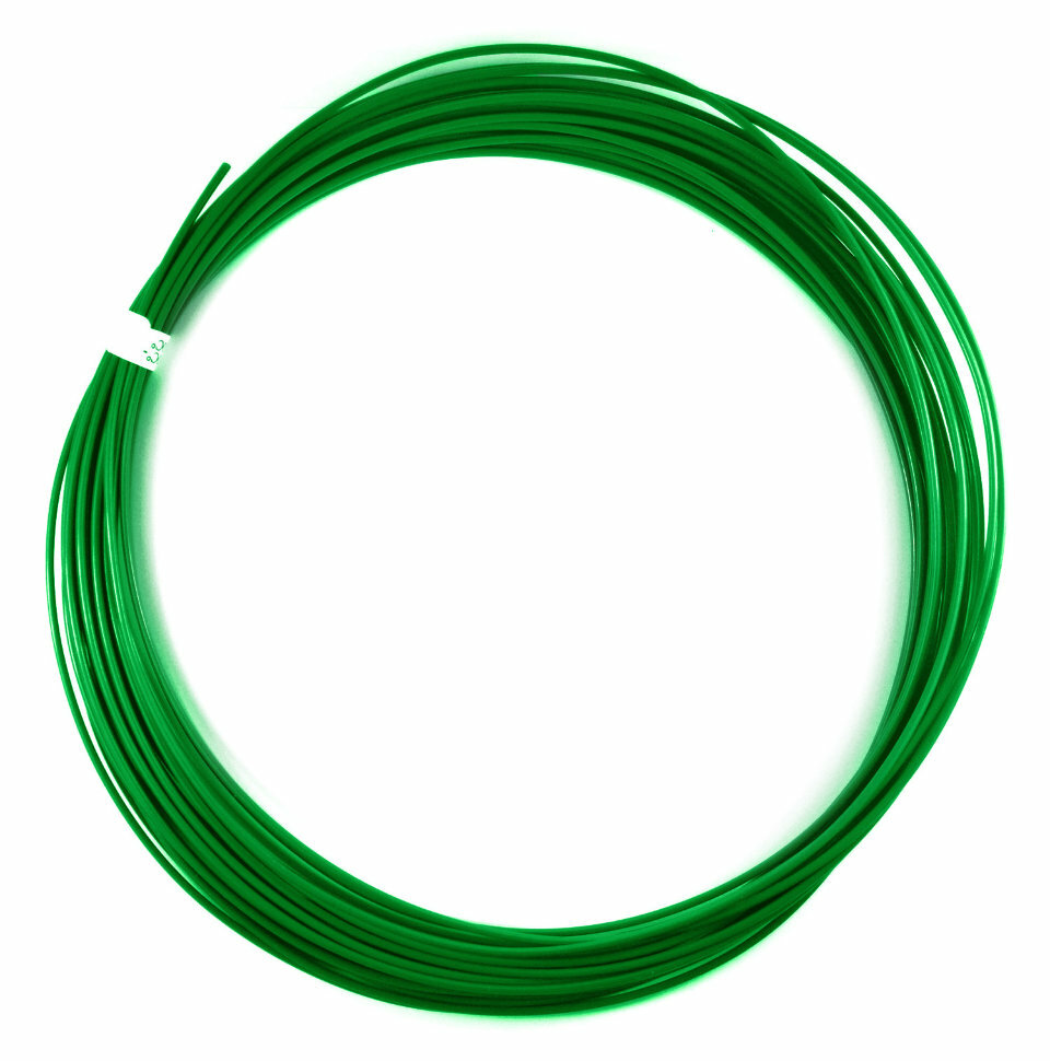 Зеленый пластик для 3D ручки PLA стержни 1шт - 1 метр