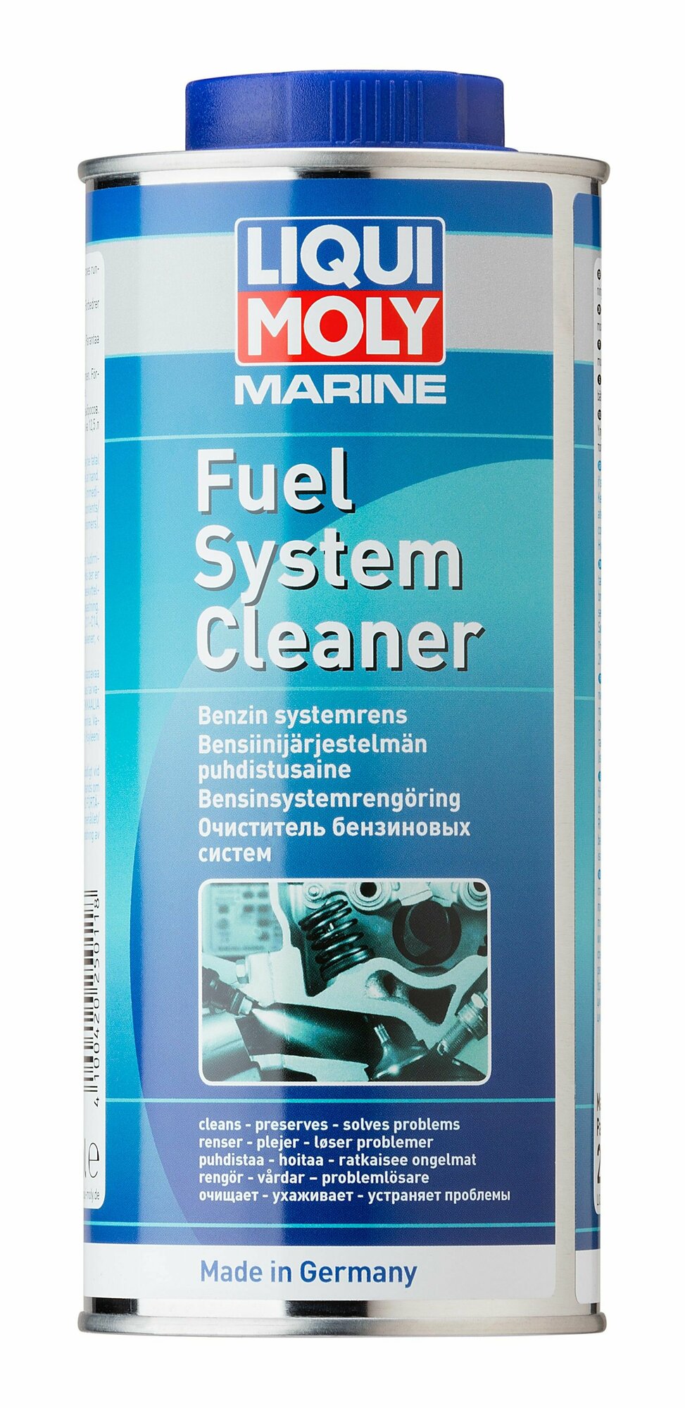 Очиститель для бензиновых топливных систем водной техники LIQUI MOLY Marine Fuel System Cleaner 0,5л (10261518)