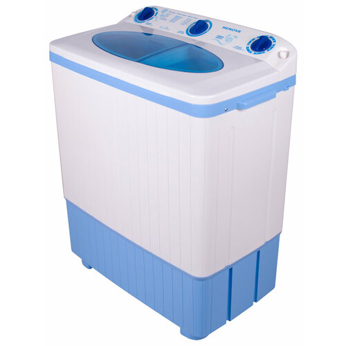 Стиральная машина 60КГ 500ВТ 2БАКА 2ПРОГР слив насос таймер стир 32МИН отжима 5МИН РЕВЕРС RENOVA 1657800₽