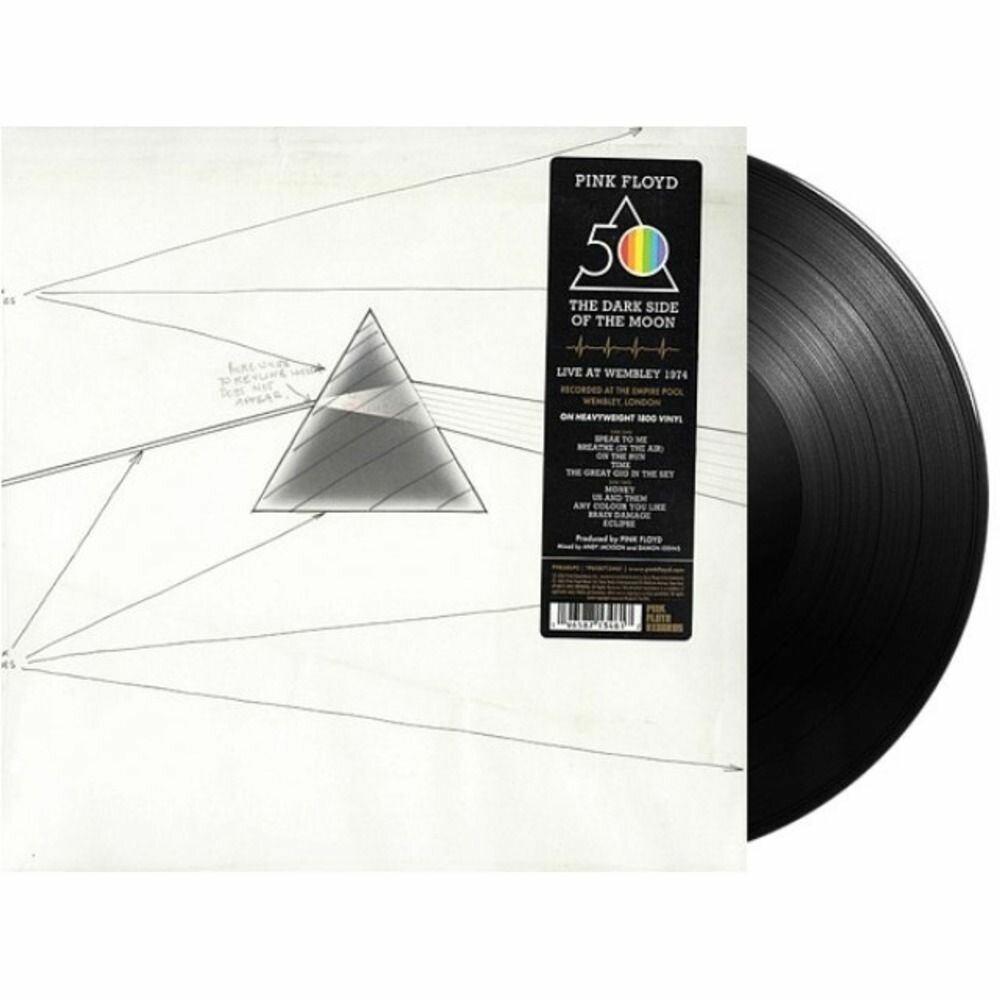 Виниловая Пластинка Pink Floyd, The Dark Side Of The Moon (Live At Wembley 1974) (0190296203664) Warner Music - фото №18