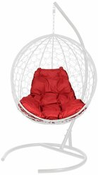 Подушка Bigarden для одноместного подвесного кресла бордо
