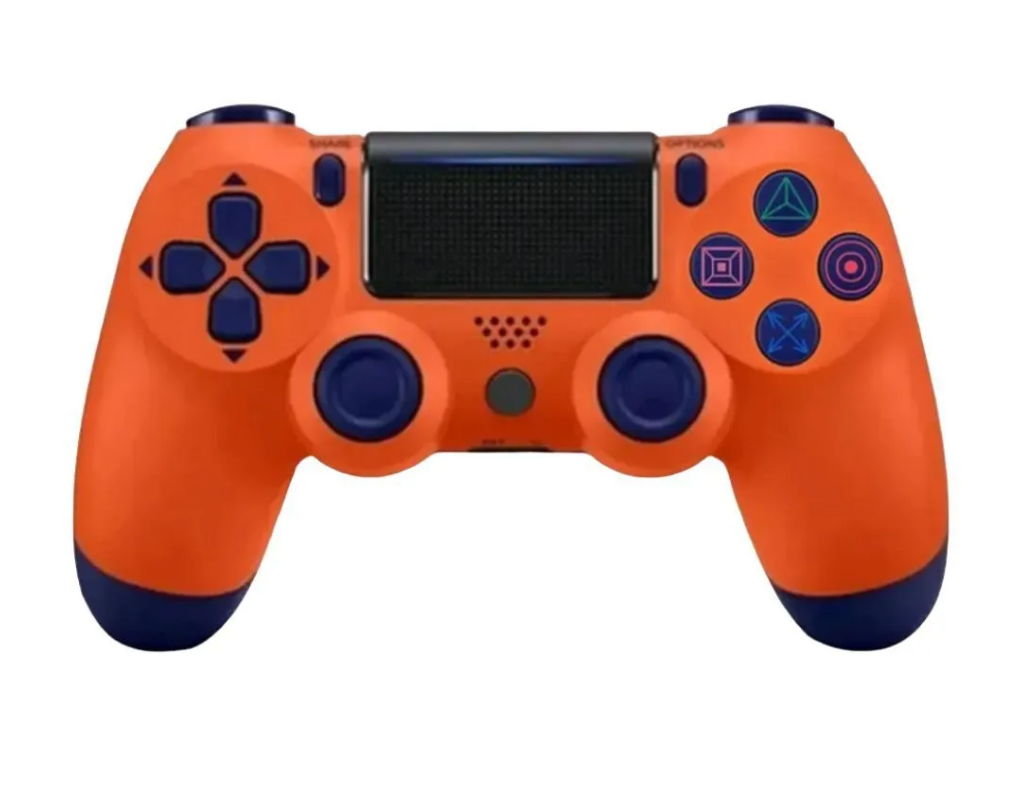 Беспроводной джойстик (геймпад) для PS4/ПК, оранжевый