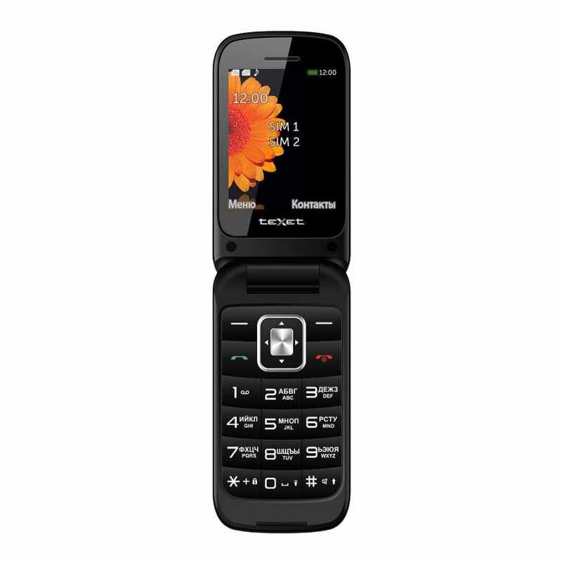 Мобильный телефон teXet TM-422 Антрацит - фото №9