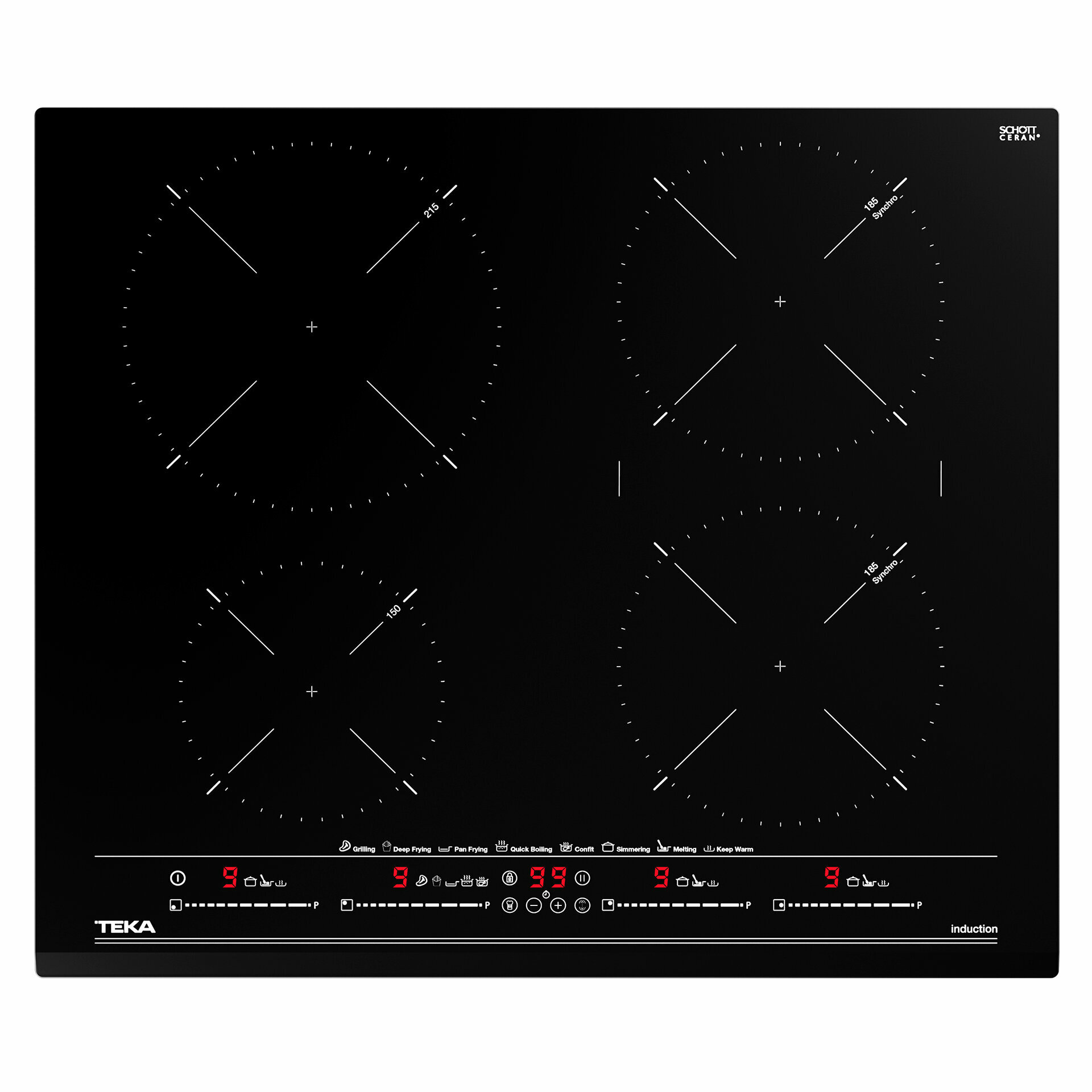 Индукционная варочная панель TEKA IZC 64630 MST BLACK