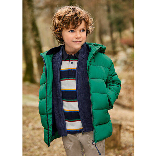 Куртка Mayoral, размер 128, зеленый куртка mayoral для мальчиков размер 128 зеленый