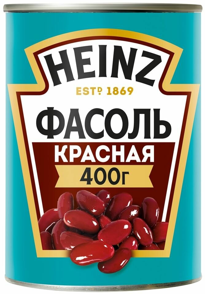 Фасоль Heinz Красная 400г 1шт