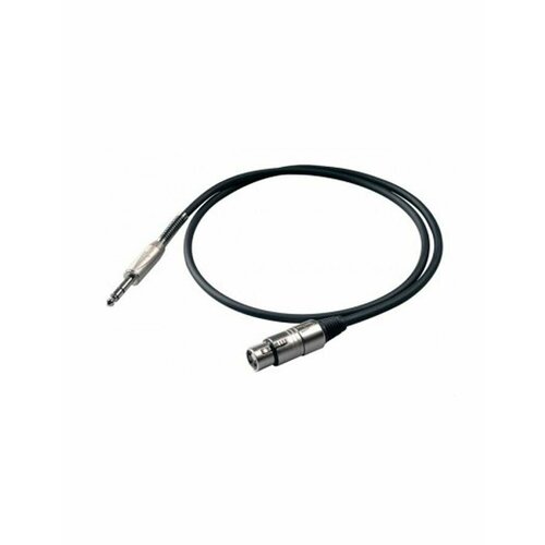 Шнур микрофонный Proel 63mm Jack - XLR 3m BULK210LU3 107000₽