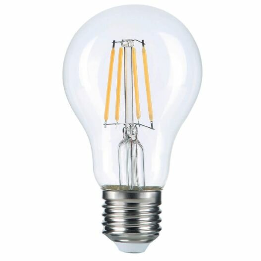 Лампа светодиодная филаментная Thomson E27 9W 6500K груша прозрачная TH-B2331, 3шт в комплекте