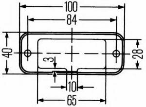 Габаритные огни габаритные огни Hella 2PF961167-021 Daf: 1454669 1725410 1328865. Hobbycar: 6501060093. Ikarus: