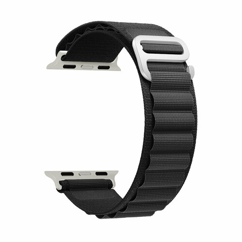 Ремешок Lyambda Navi для Apple Watch 42-49 мм Black