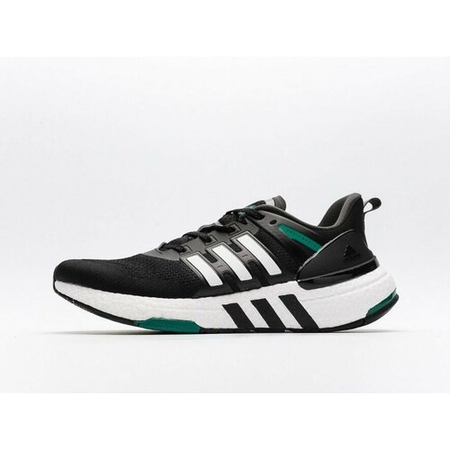 фото Кроссовки adidas equipment+, полнота 10, размер 9uk, черный, зеленый
