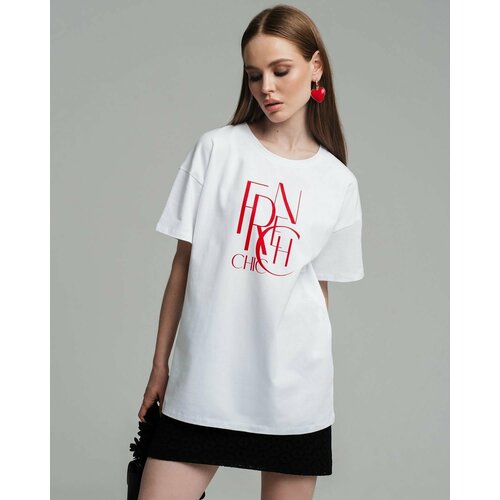 Футболка SAHAR, размер 52-54, красный