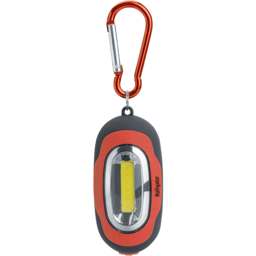 фото Светодиодный фонарь-брелок navigator 93 657 серии npt-kc07, красный