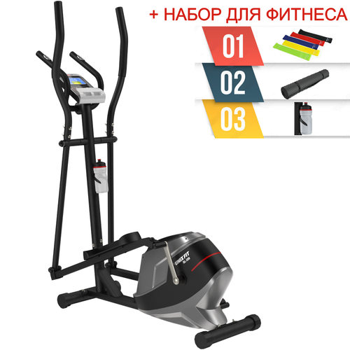 Эллиптический тренажер UNIXFIT SL-350Е + набор для фитнеса