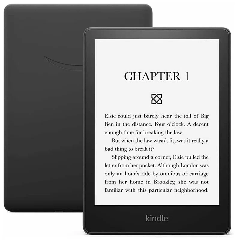 68" Электронная книга Amazon Kindle Paperwhite 2021 1236x1648 8 ГБ чёрный No Ads (без рекламы) русский язык