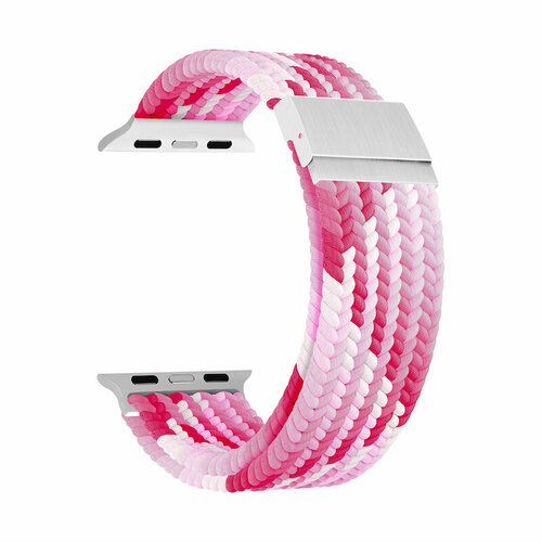 Ремешок Lyambda Pleione для Apple Watch 42-49 мм Pink/White