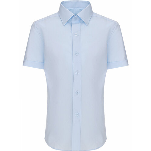 Рубашка Van Cliff, размер 152 (34), голубой
