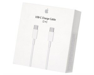 Кабель APPLE , USB Type-C (m) - USB Type-C (m), 1м, белый - фото №6